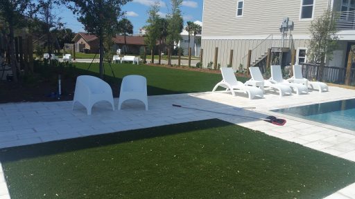Outdoor seating and pool Highpointe DBR, LLC